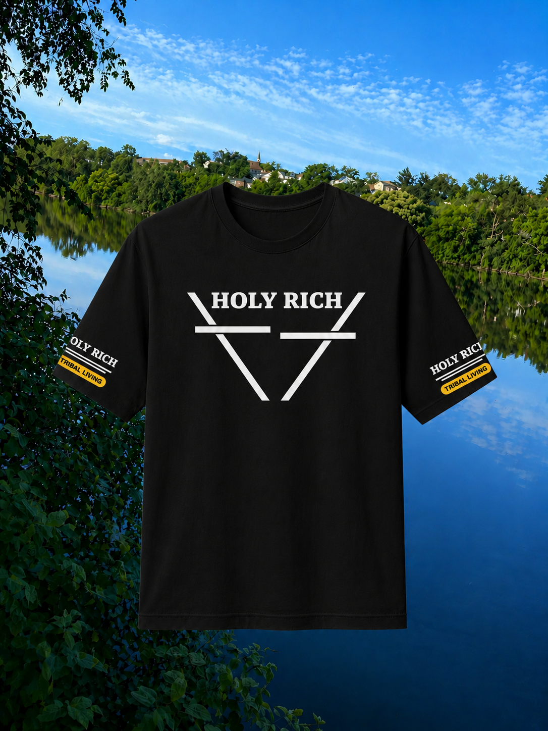 HOLY RICH “Tribal Living” Tee